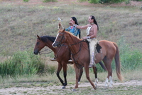 Resort Linstow: Indianershow beginnt
