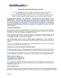Gold Royalty erzielt Rekordumsatz im Jahr 2024