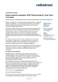 Robotron gewinnt europäischen GÉANT-Rahmenvertrag für Oracle Cloud-Technologie Robotron gewinnt europäischen GÉANT-Rahmenvertrag für Oracle Cloud-Technologie