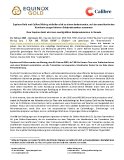 Equinox Gold und Calibre Mining schließen sich zu einem bedeutenden, auf den amerikanischen Kontinent ausgerichteten Goldproduzenten zusammen