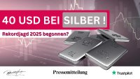 40 USD bei Silber- 40 USD bei Silber-