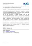 gds AG entwickelt neues Dokumentationskonzept „quickdoc“ für kleine und mittelständische Maschinenbauunternehmen