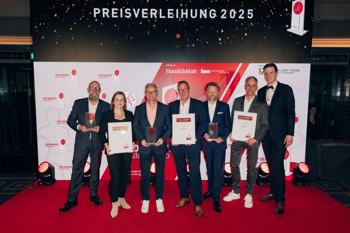 TOP SERVICE Studie 2025 – Aktuelle Consumer Trends & Deutschlands kundenorientierteste Unternehmen