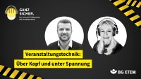 Arbeitsschutz in der Veranstaltungstechnik – Podcast mit Praxisbezug