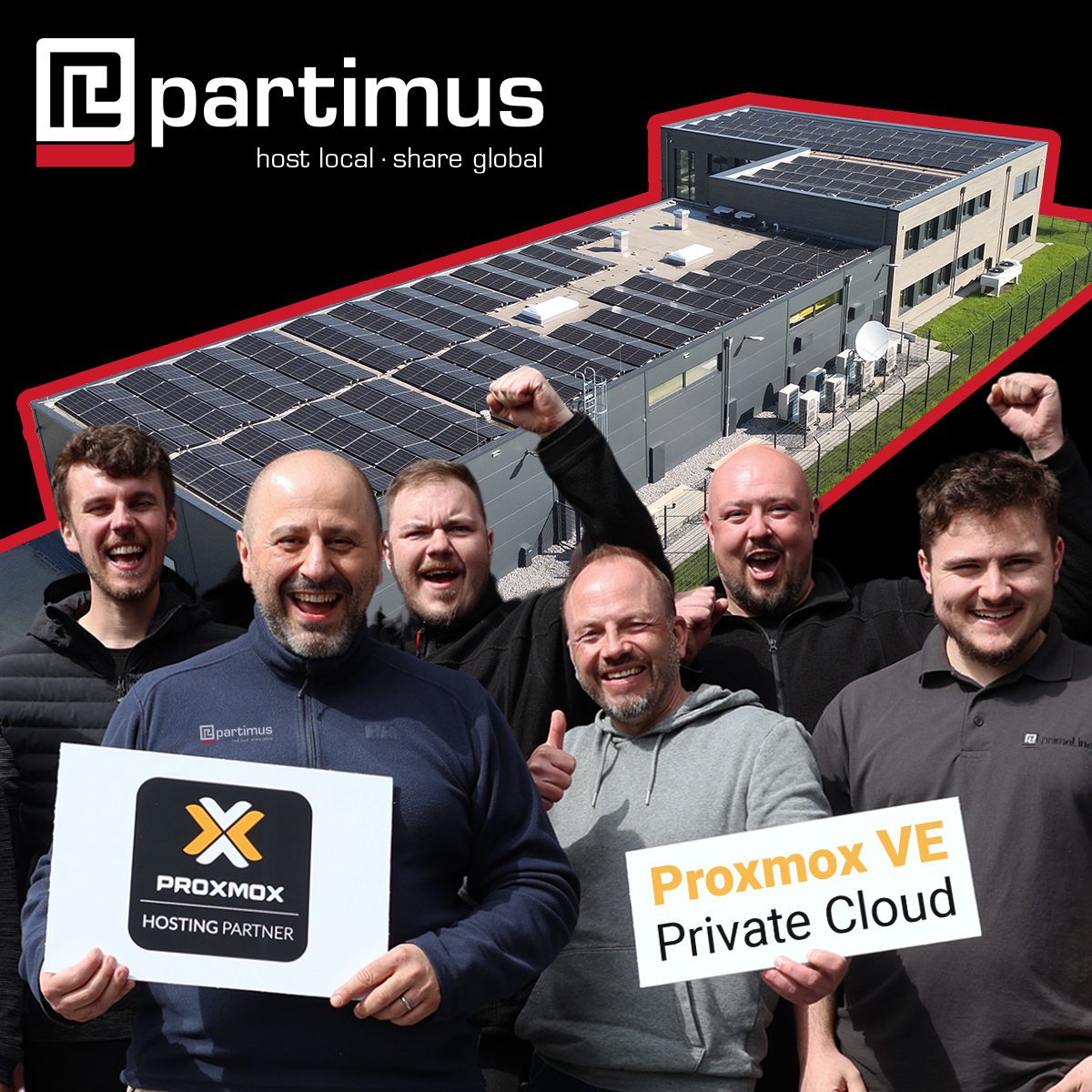 partimus GmbH wird offizieller Proxmox Hosting Partner in Deutschland partimus GmbH wird offizieller Proxmox Hosting Partner in Deutschland