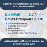 Digitale Souveränität neu gedacht: Collax präsentiert moderne Groupware Suite als Alternative zu Microsoft Exchange
