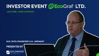 EcoGraf in Frankfurt – MD Andrew Spinksüber die Fortschritte seiner Graphitfirma