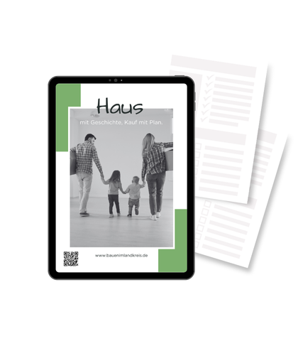 Haus mit Geschichte, Kauf mit Plan. | Das Workbook für alle, die ein älteres Haus kaufen und kostspielige Fehler vermeiden wollen.