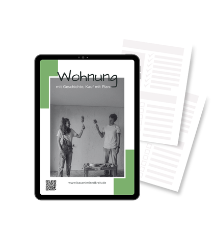 Wohnung mit Geschichte, Kauf mit Plan. | Das Workbook für alle, die eine Bestandswohnung kaufen und kostenspielige Fehler vermeiden wollen.