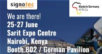 signotec auf der Made in Germany– Africa Messe 2025
