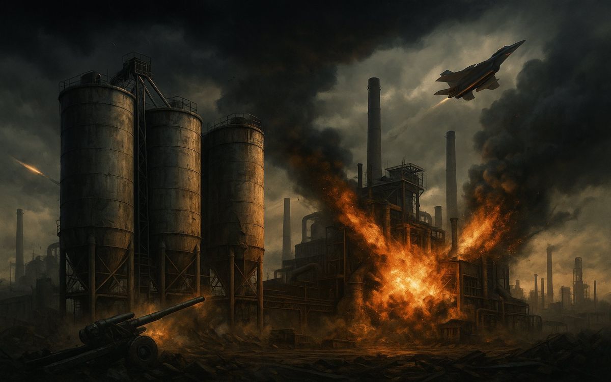 Nach dem Krieg beginnt der Wiederaufbau – und niemand denkt an die Silos