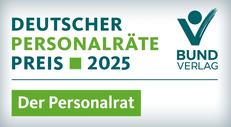 Shorlist für den Deutschen Personalräte-Preis 2025 steht