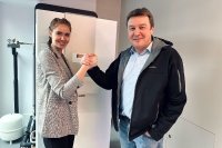 ISH-Wette: Stiebel Eltron und Sandra Hunke fordern die Branchenfrauen heraus