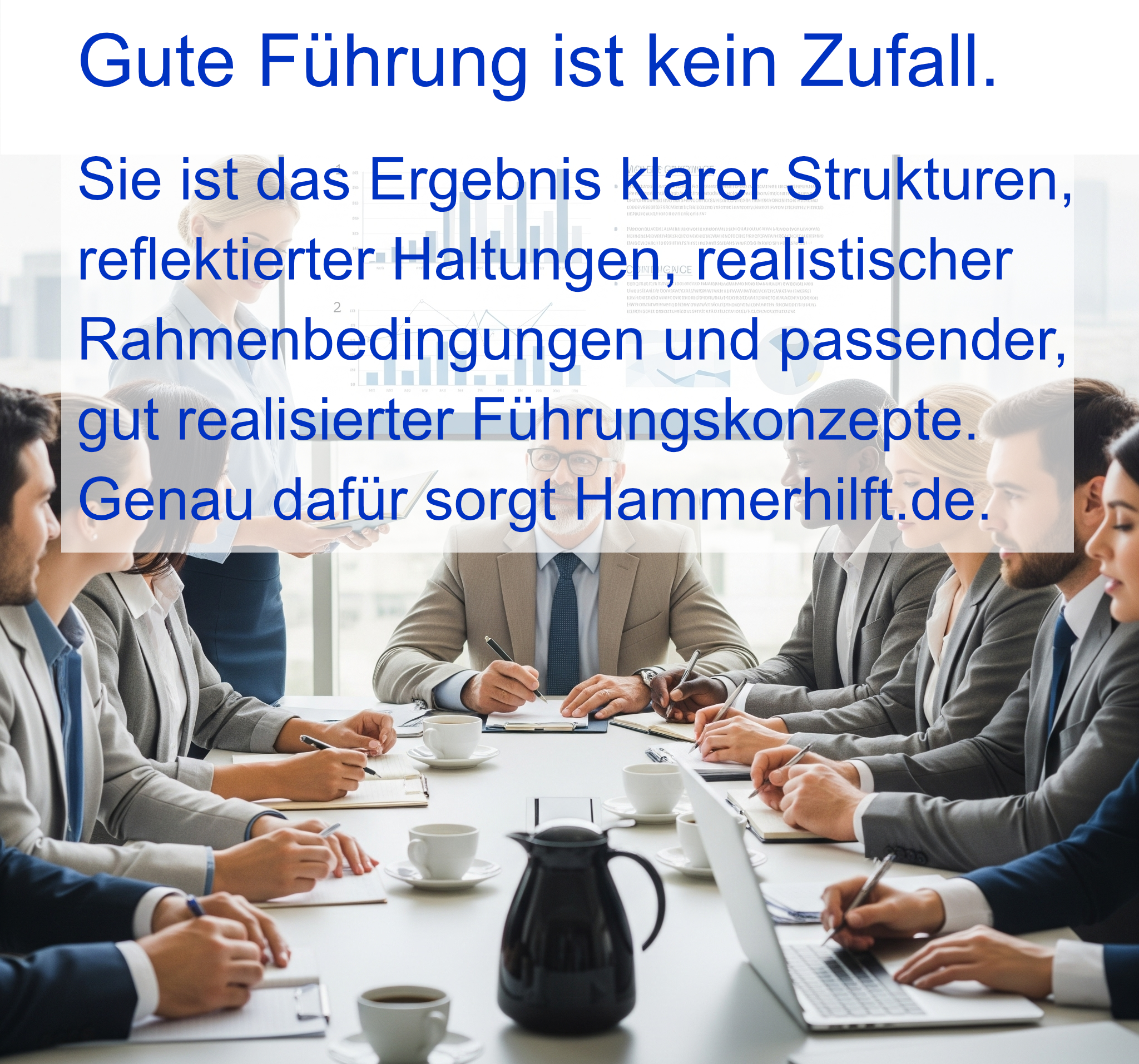 Führung entfalten – Hammerhilft.de zeigt Potenziale auf, wo andere nur Defizite sehen