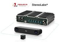 Neousys verbessert GMSL2-Vision mit den Kameras ZED X und ZED X One GS von Stereolabs
