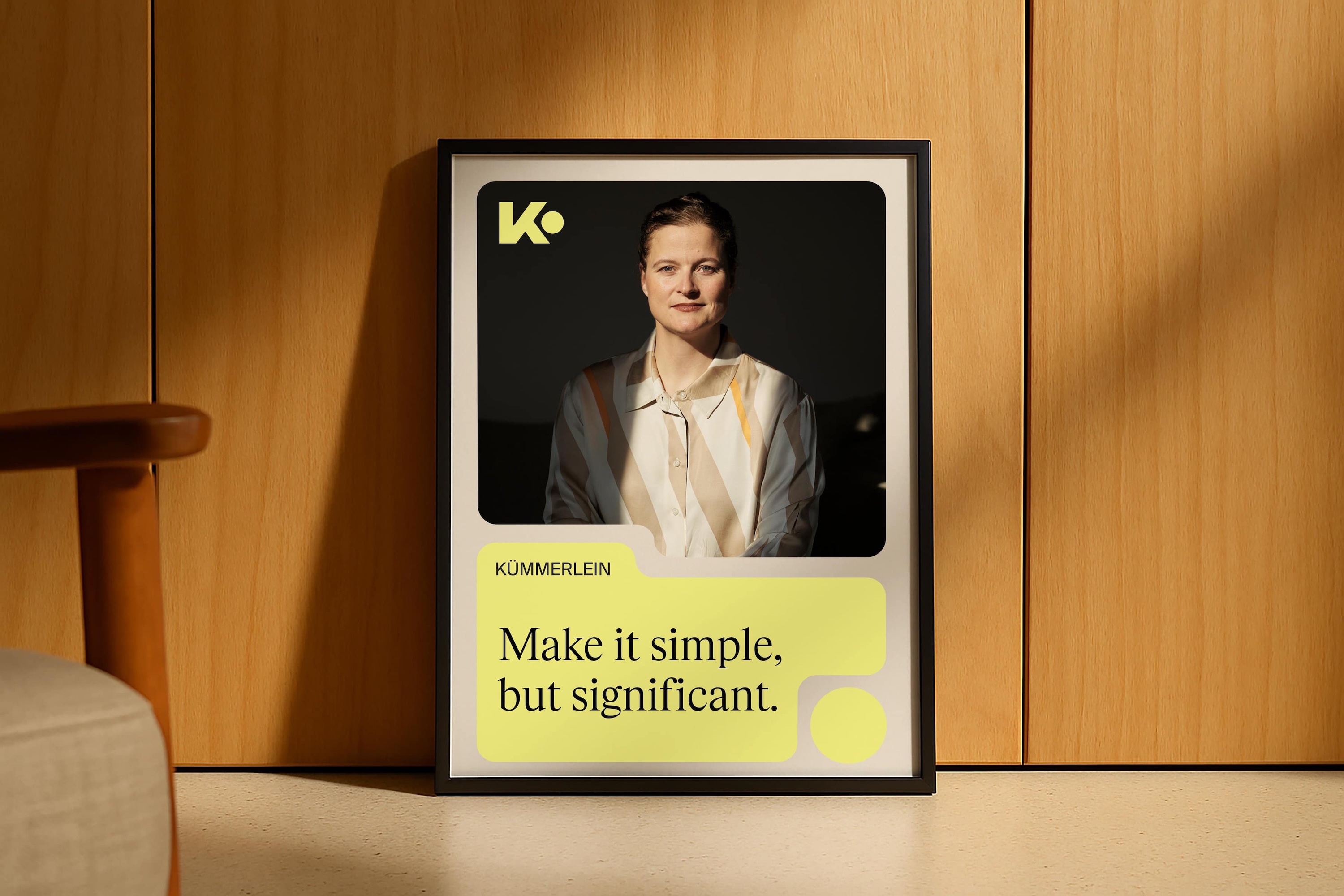 KittoKatsu Boutique Branding makes Kümmerlein-s legal identity simple and significant