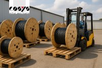 Große Kabeltrommeln effizient verwalten – intelligente Lademittelverwaltung für die Infrastrukturlogistik mit COSYS