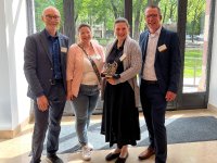 Vorzeigeprojekt der Verwaltungsdigitalisierung: Gesundheitsamt Bamberg und HiSolutions mit Best Practice Award ausgezeichnet