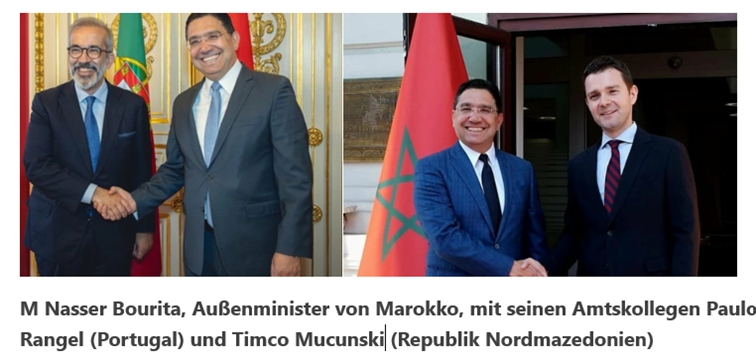 Portugal und Nordmazedonien bekunden ihre uneingeschränkte Unterstützung für den marokkanischen Autonomieplan für die Sahara
