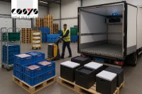 Lademittelverwaltung in der temperaturgeführten Lebensmittellogistik