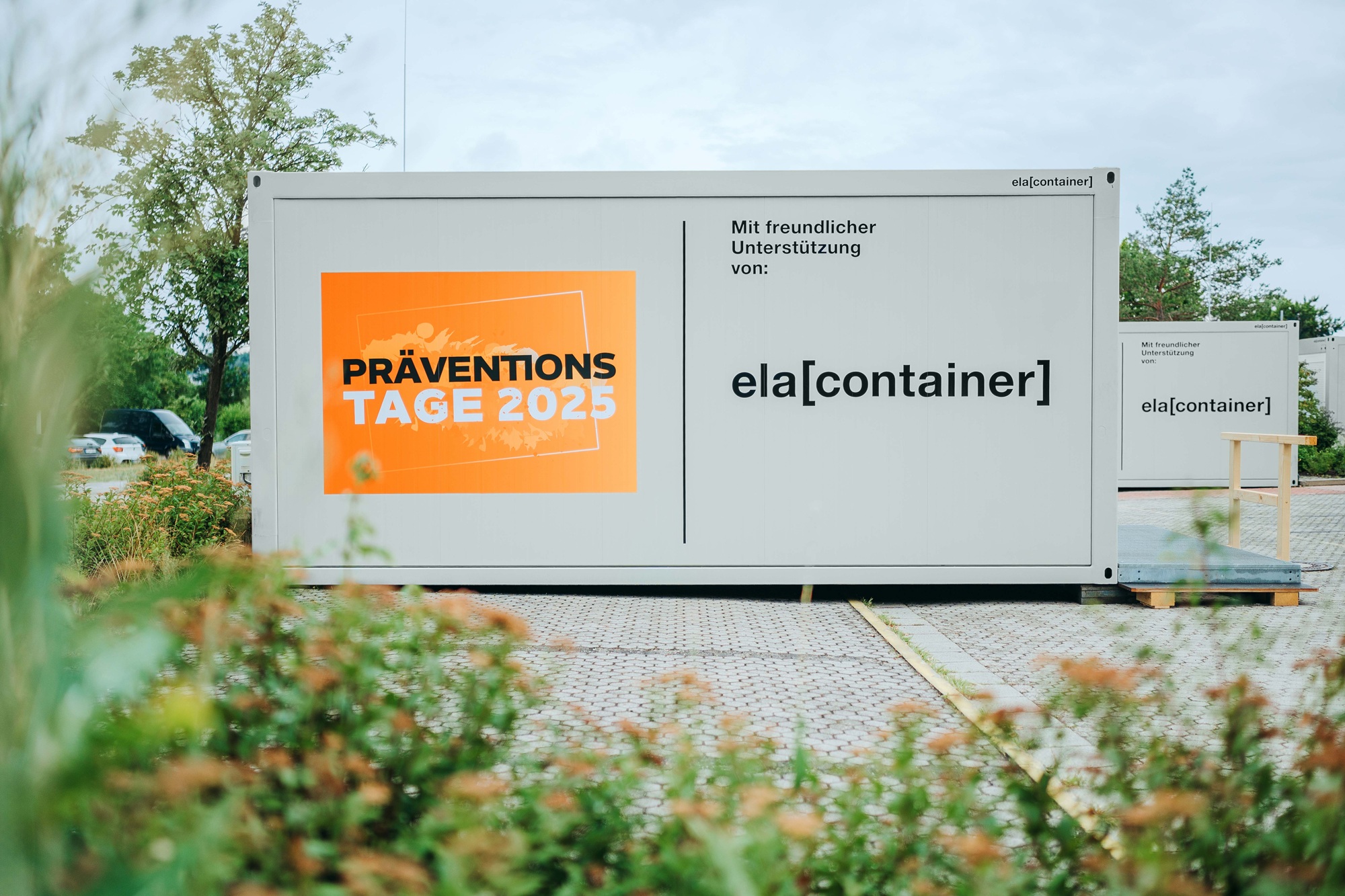 ELA Container unterstützt Präventionstage in Burglengenfeld