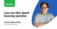 Lass unsüber Speed Sourcing sprechen