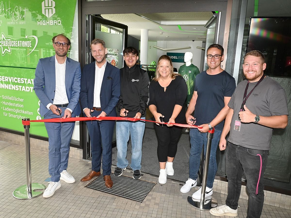 WMG eröffnet Rudelstore in der Wolfsburger Innenstadt WMG eröffnet Rudelstore in der Wolfsburger Innenstadt