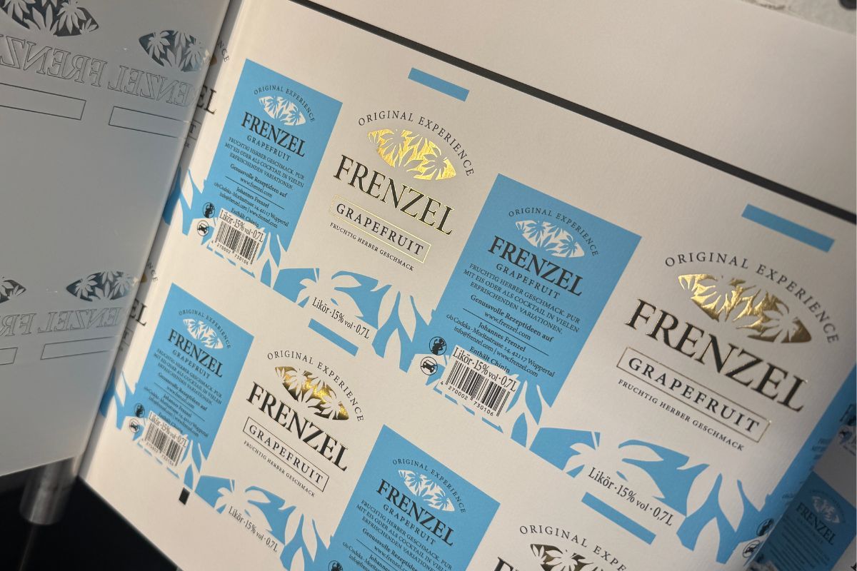 Jetzt mit noch hochwertigeren Premium-Etiketten – Likör Frenzel Grapefruit –