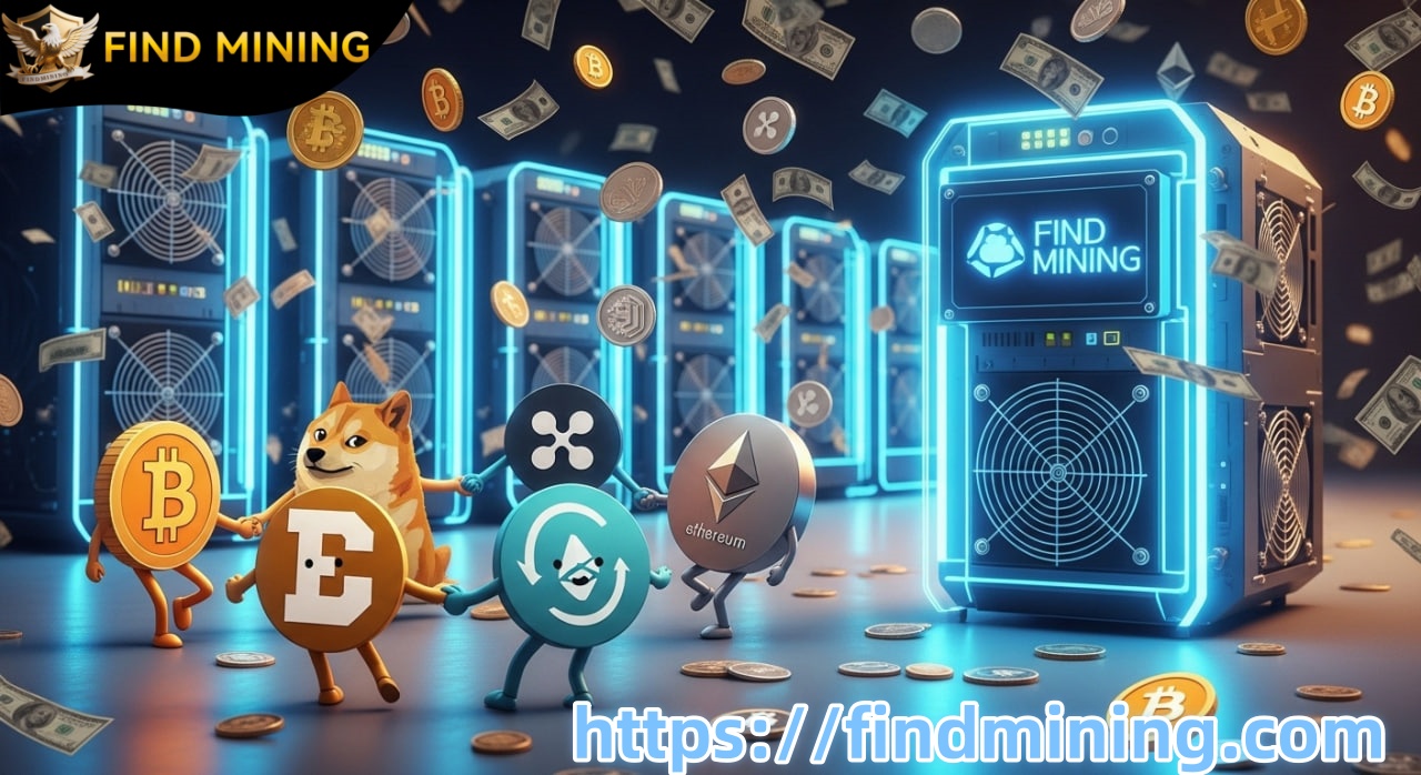 Find Mining bringt Gratis-Mining-App für BTC, DOGE & XRP in den Play Store