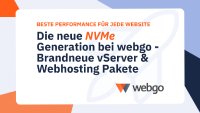 webgo führt ultraschnelles NVMe-Hosting ein: Neuer Maßstab für Website-Performance