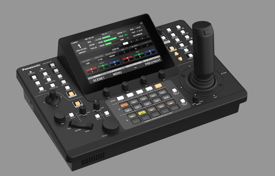 PANASONIC STELLT NEUEN REMOTE KAMERA CONTROLLER MIT MAKROFUNKTIONEN UND DUAL-JOYSTICK-STEUERUNG VOR