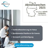 Aktionswochen„Menschen in Arbeit – Fachkräfte in den Regionen“ 2025: wir sind dabei