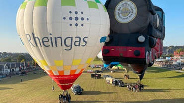 Rheingas war erneut Hauptsponsor der Warsteiner Internationalen Montgolfiade