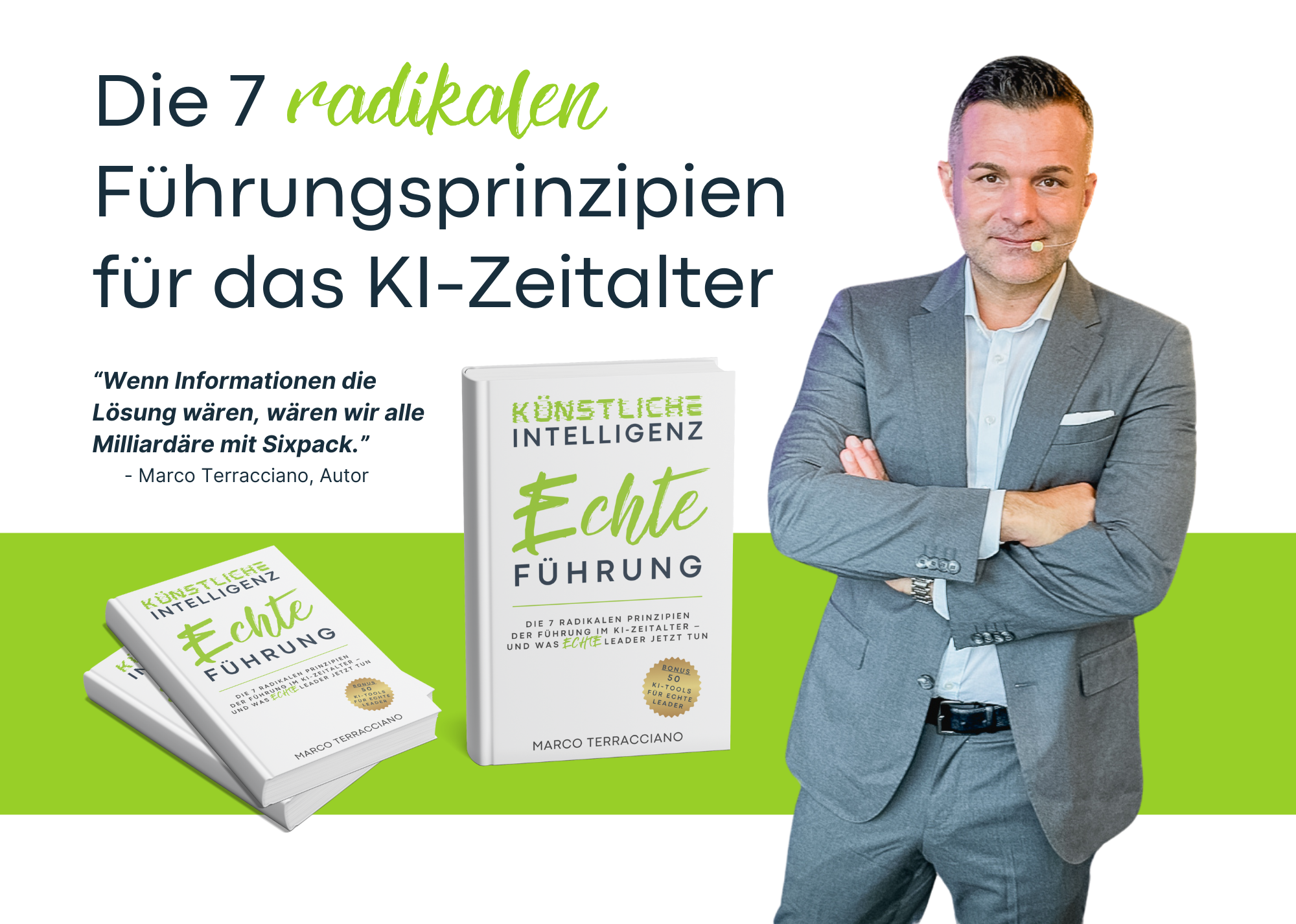 Frankfurter Buchmesse 2025: Marco Terracciano präsentiert „Künstliche Intelligenz & echte Führung“