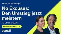 SAP | SAP S/4HANA Insight– No Excuses: Den Umstieg jetzt meistern