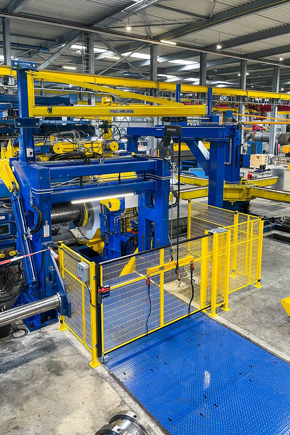 EMW Stahl Service GmbH stärkt den Standort OKS in Iserlohn mit Fokus auf Sicherheit und Technik