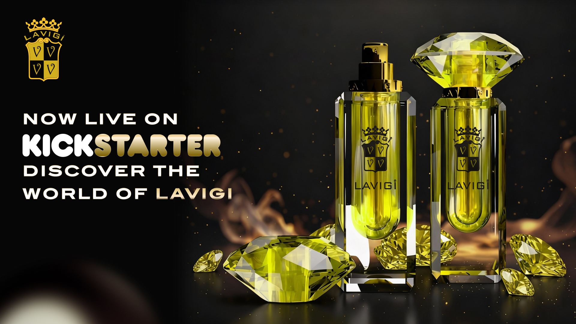 LAVIGI Perfumes startet internationale Kickstarter-Kampagne „Fragrance as Art“