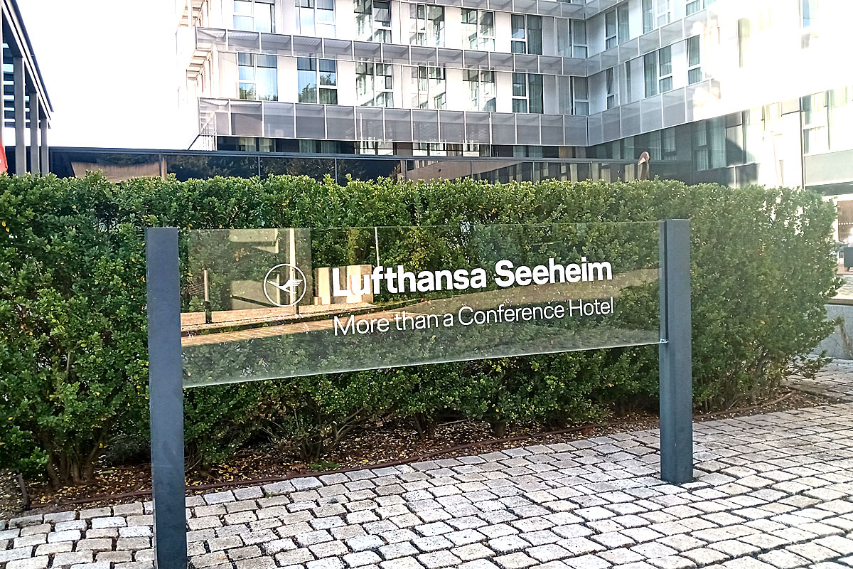 Drohnenevents im Lufthansa Konferenz Hotel Seeheim