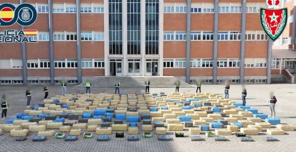 Gemeinsame Operation Marokkos und Spaniens: Beschlagnahmung von 20 Tonnen Haschisch