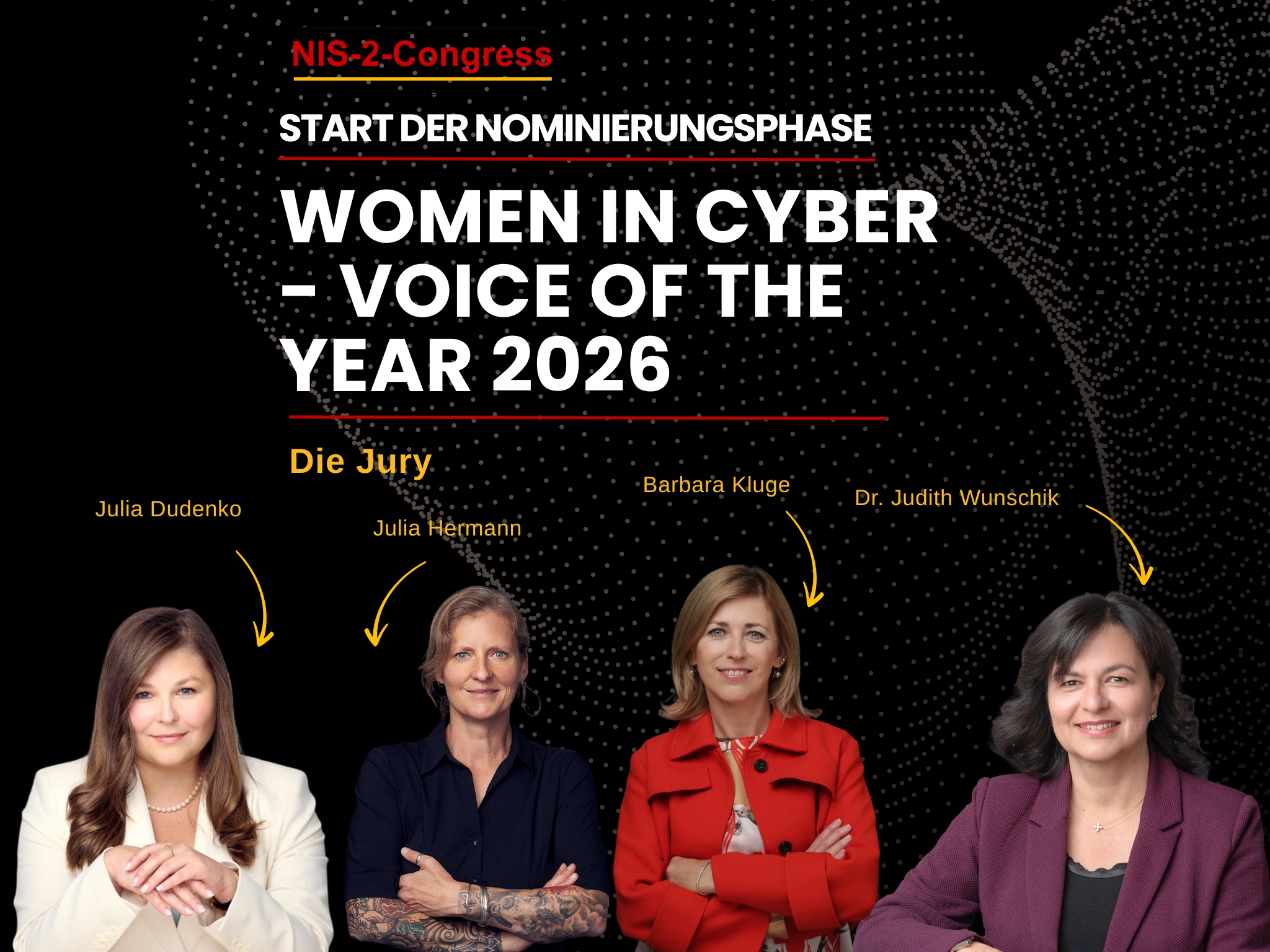 Nominierungen gestartet: Women in Cyber – Voice of the Year 2026 Nominierungen gestartet: Women in Cyber – Voice of the Year 2026