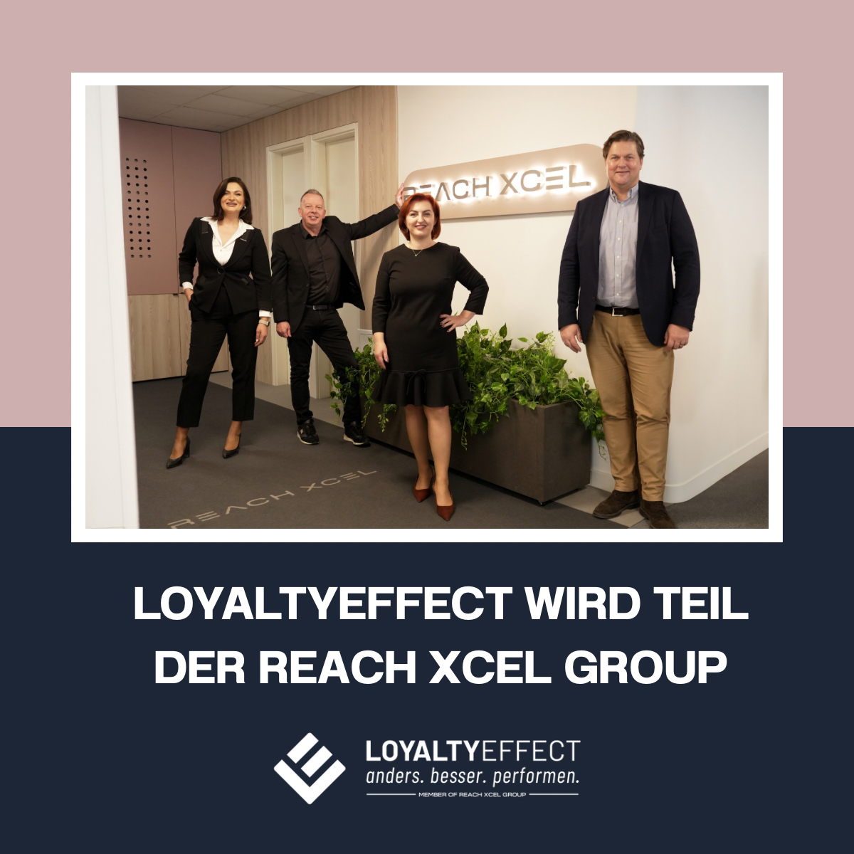 REACH XCEL Group wird Mehrheitsgesellschafterin  der LoyaltyEffect GmbH