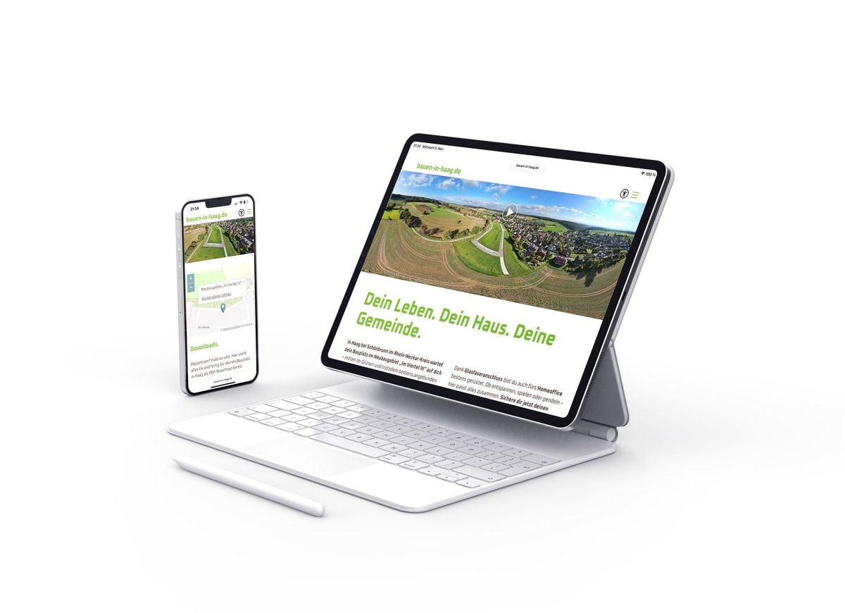 Leinberger Media begleitet die Vermarktung des neuen Baugebiets in Schönbrunn im Ortsteil Haag Leinberger Media begleitet die Vermarktung des neuen Baugebiets in Schönbrunn im Ortsteil Haag