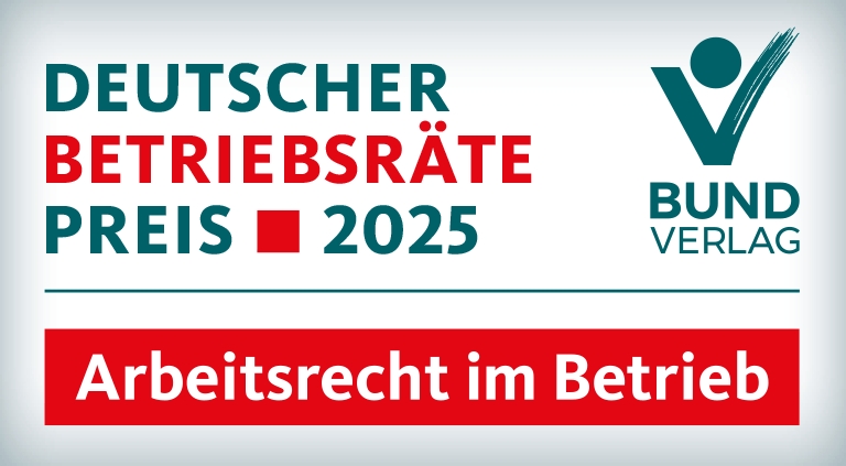 Deutscher Betriebsrätepreis 2025 für #HaltzuGewalt Deutscher Betriebsrätepreis 2025 für #HaltzuGewalt