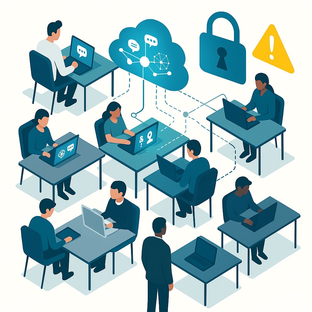 Informelle KI-Nutzung am Arbeitsplatz: Studie zeigt massives Compliance-Risiko für Unternehmen Informelle KI-Nutzung am Arbeitsplatz: Studie zeigt massives Compliance-Risiko für Unternehmen