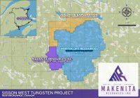 Makenita Resources vereinbart Option auf den Erwerb des„Sisson West Tungsten Project“ in New Brunswick sowie des „NTX Rare Earth Project“ in Quebec