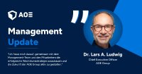 Wechsel an der Spitze der AOE Group: Dr. Lars A. Ludwig wird neuer Group CEO