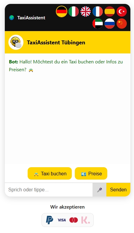 Renna Taxi Tübingen führt automatische Rechnungen ein Renna Taxi Tübingen führt automatische Rechnungen ein
