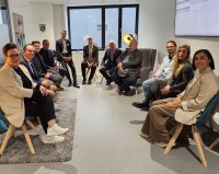 Zweites„Frühstück mit dem Landrat bei der FHM“ setzt Impulse für Zukunftsthemen