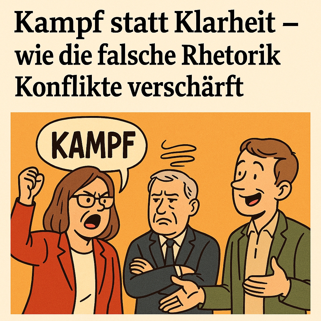 Kampf statt Klarheit Kampf statt Klarheit