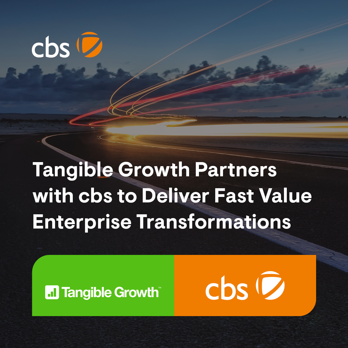 Tangible Growth und cbs starten Partnerschaft